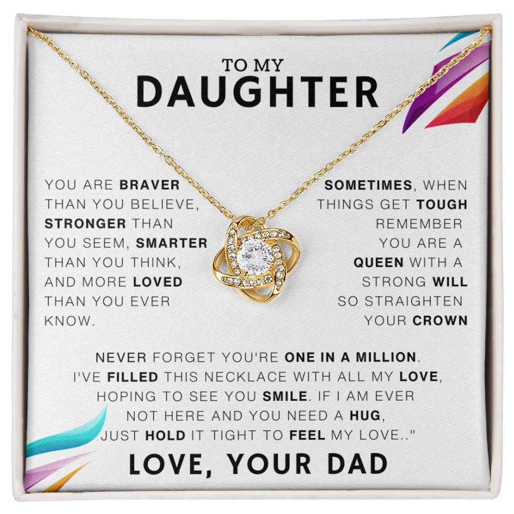 To My Daughter - To See You Smile - Love, Your Dad