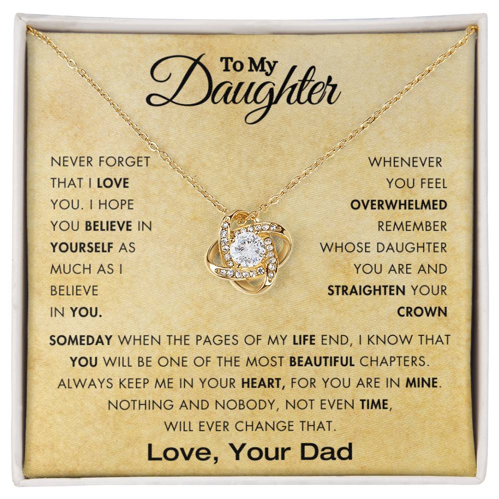 To My Daughter - Straighten Your Crown - From Dad