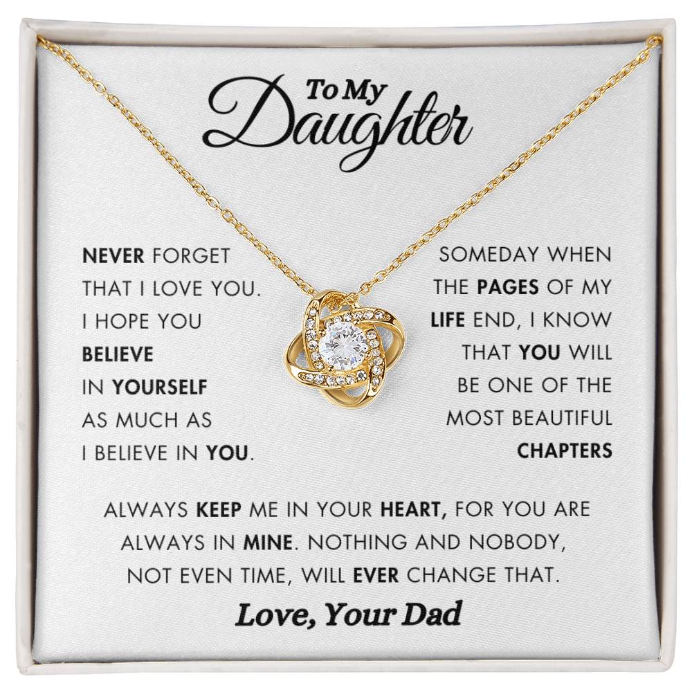 To My Daughter - Keep Me In Your Heart - From Dad