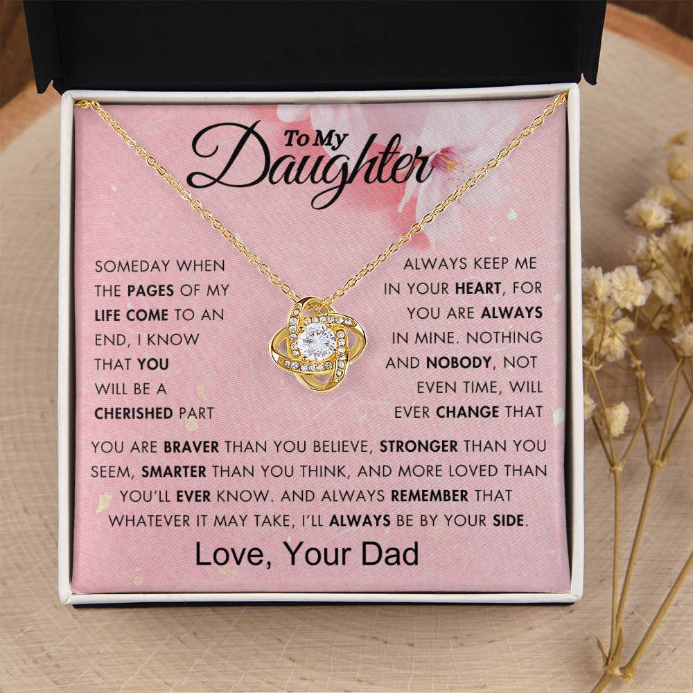 To My Daughter - Always By Your Side - From Dad