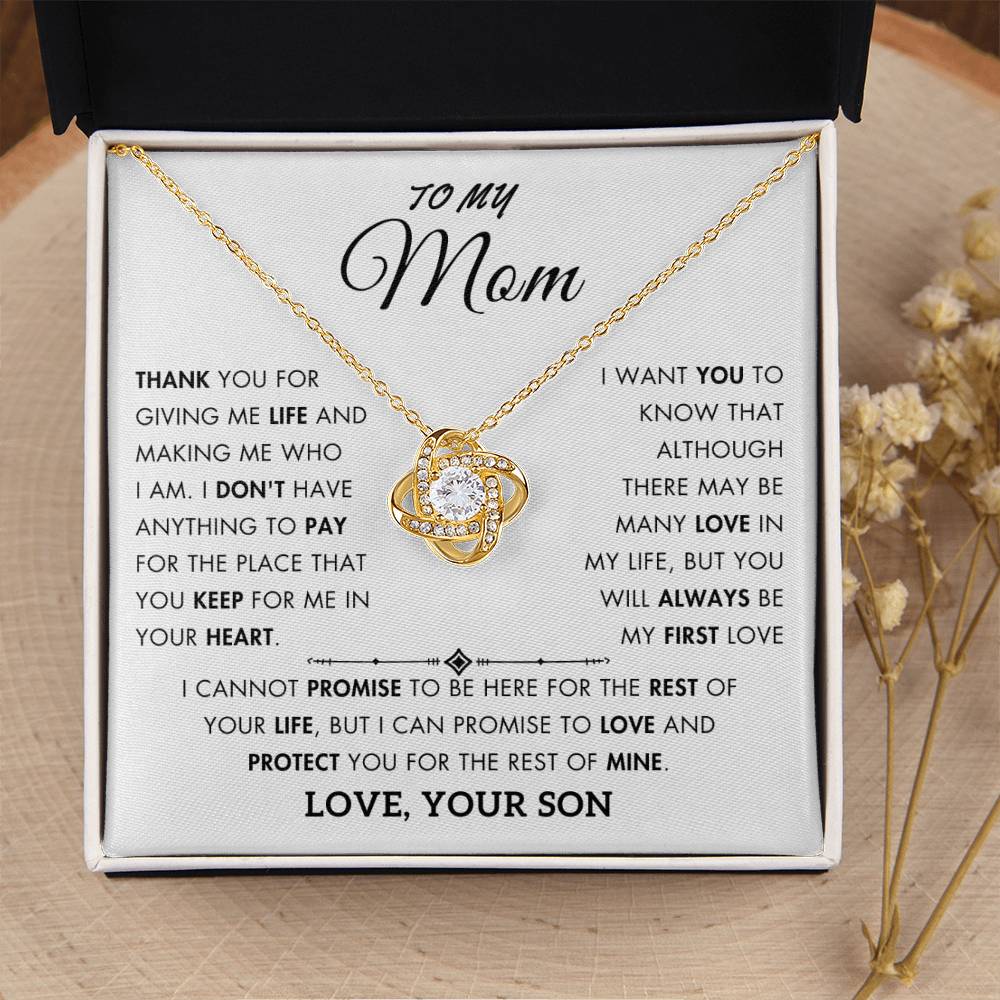 To My Mom - Promise To Protect You - From Son GS24M02