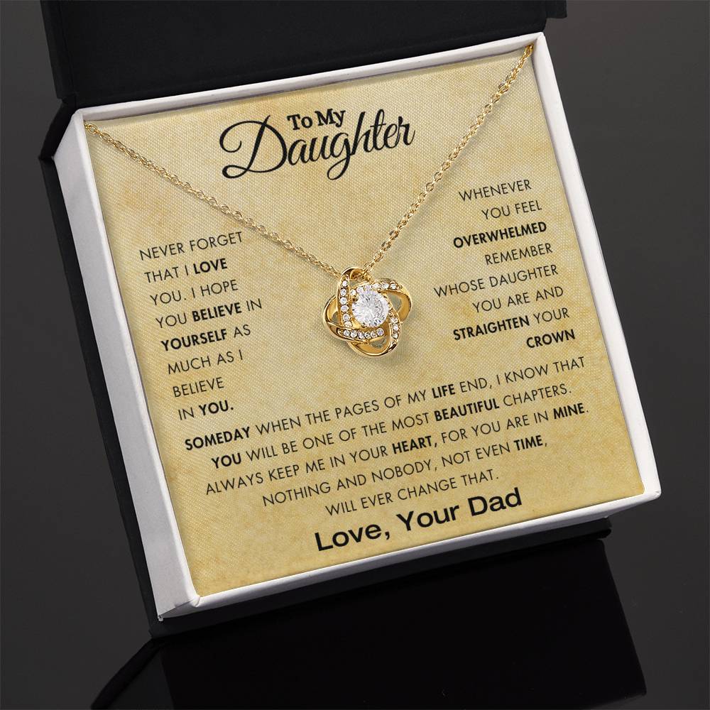 To My Daughter - Straighten Your Crown - From Dad