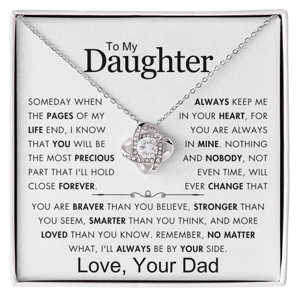 To My Daughter - My Precious Part - Love Dad