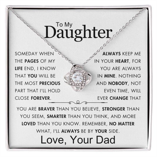 To My Daughter - My Precious Part - Love Dad