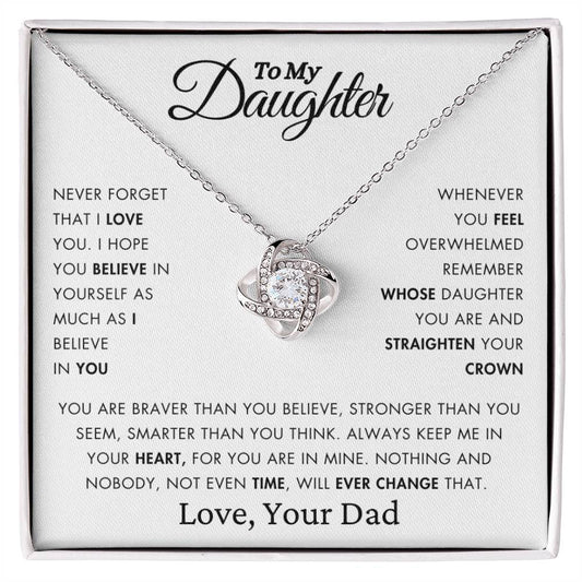 To My Daughter - Braver Than You Believe - From Dad