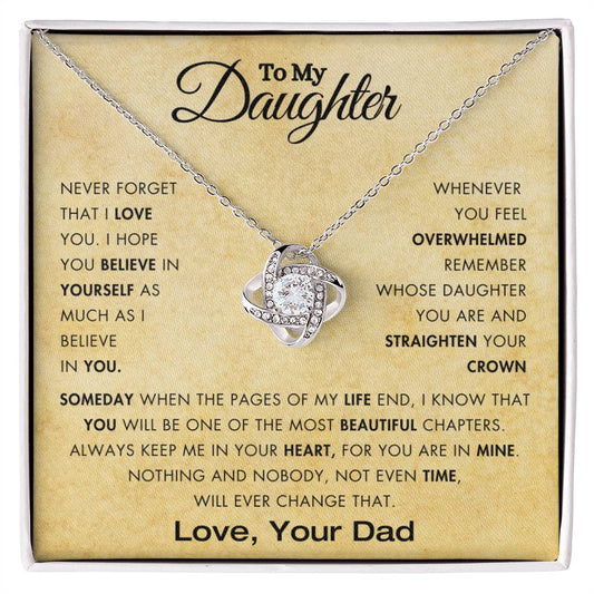 To My Daughter - Straighten Your Crown - From Dad