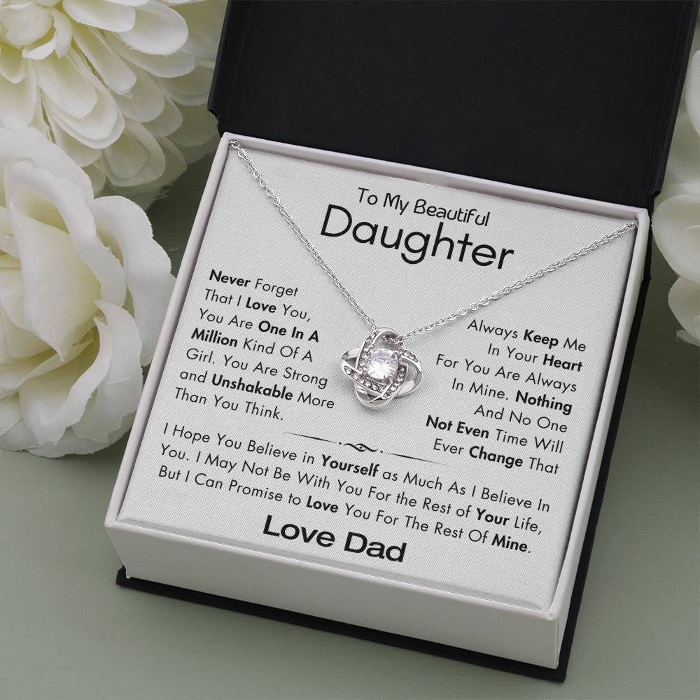 To My Daughter - Million Kind of a Girl - Love Dad - GS2410LK