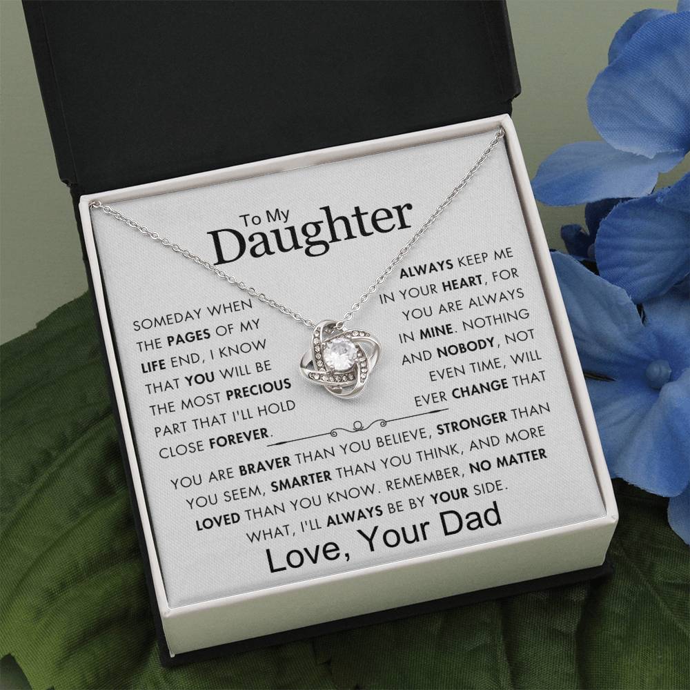 To My Daughter - My Precious Part - Love Dad