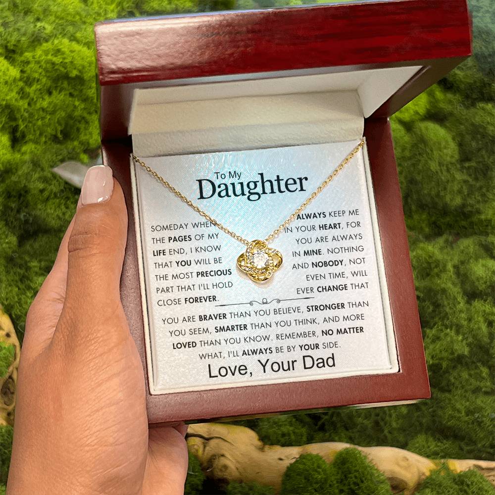 To My Daughter - My Precious Part - Love Dad