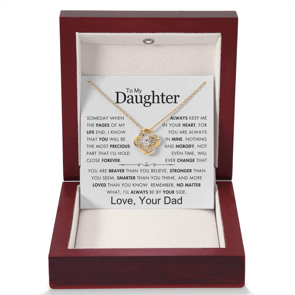 To My Daughter - My Precious Part - Love Dad