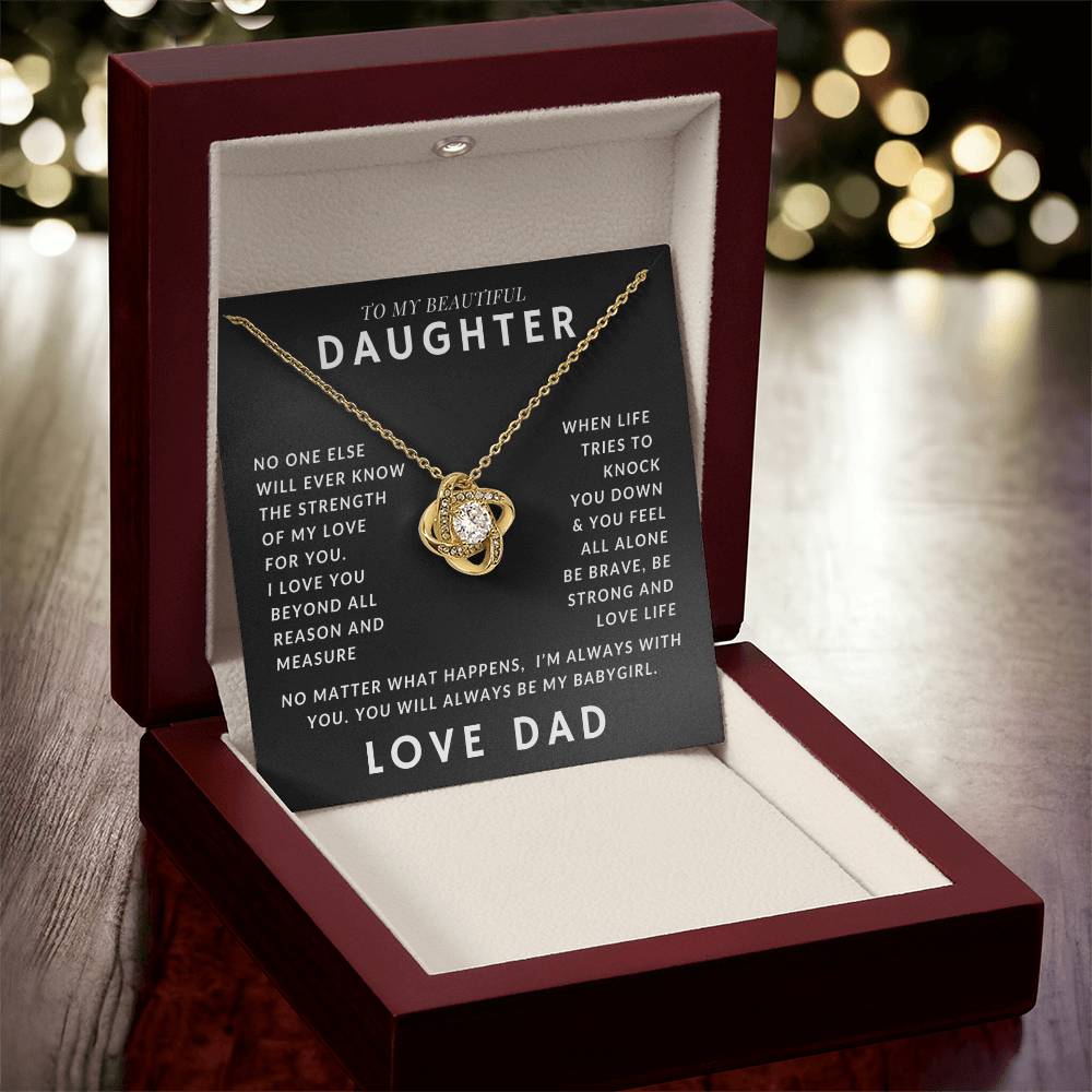 To My Beautiful Daughter - I'm Always With You - Gift from Dad