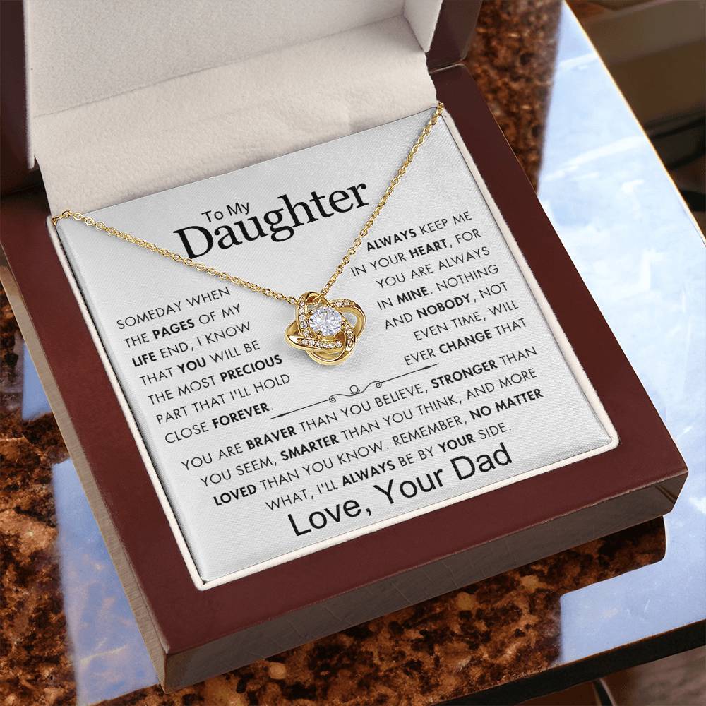 To My Daughter - My Precious Part - Love Dad