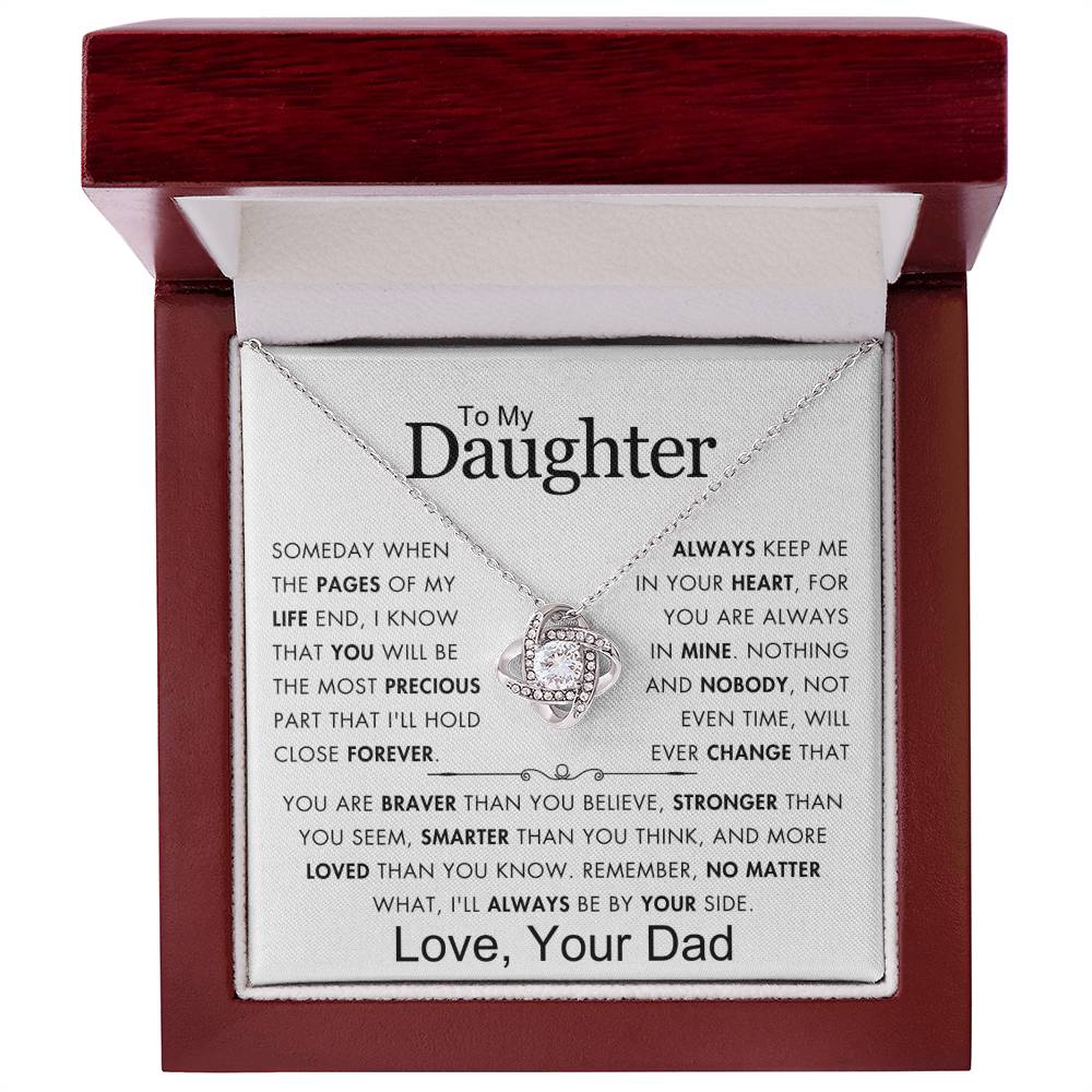 To My Daughter - My Precious Part - Love Dad