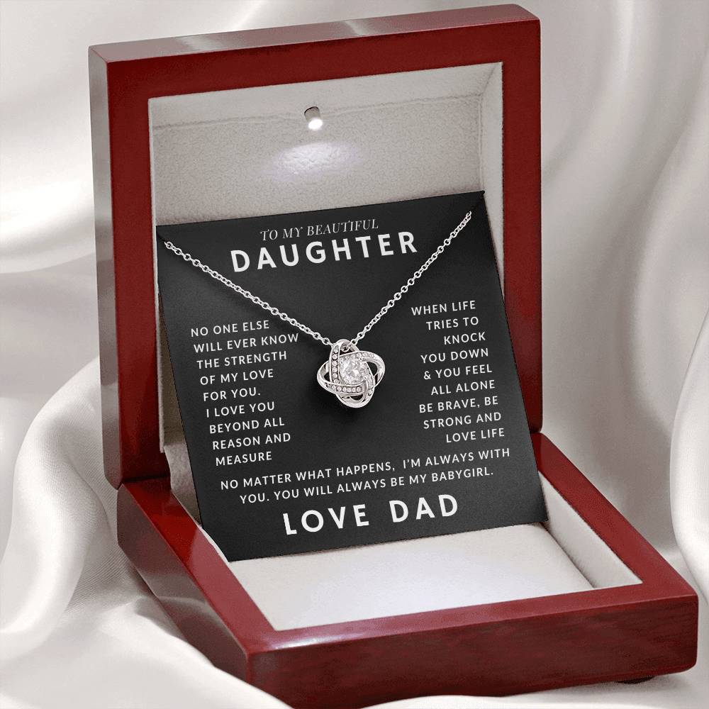 To My Beautiful Daughter - I'm Always With You - Gift from Dad