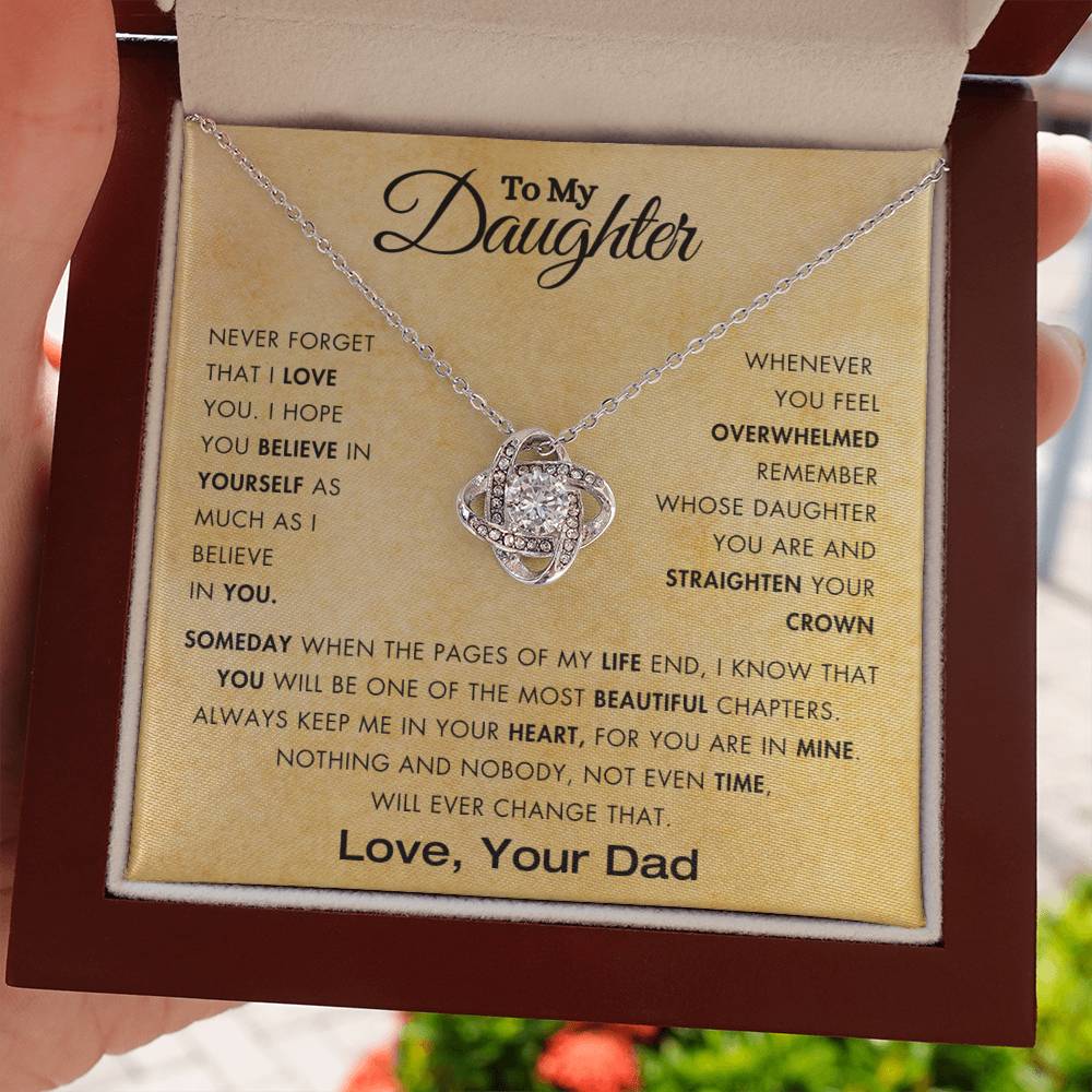 To My Daughter - Straighten Your Crown - From Dad