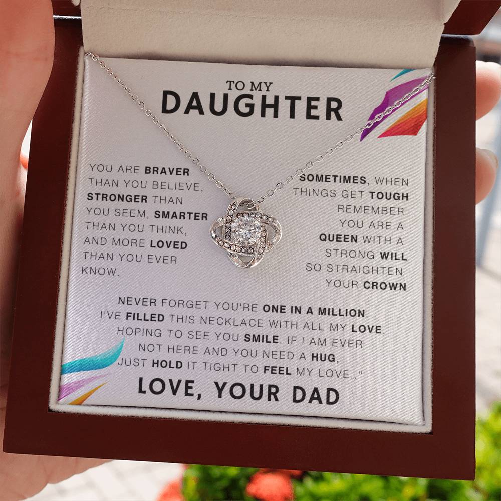 To My Daughter - To See You Smile - Love, Your Dad