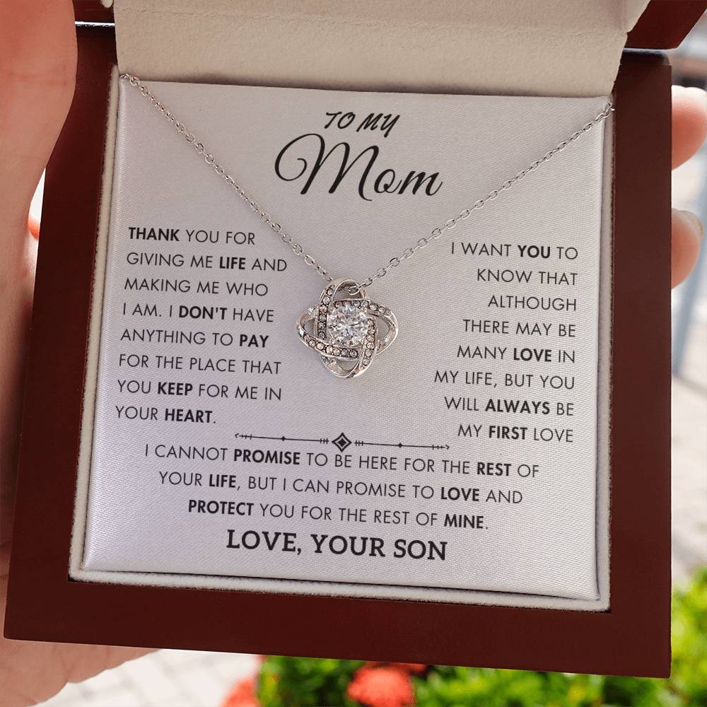 To My Mom - Promise To Protect You - From Son GS24M02