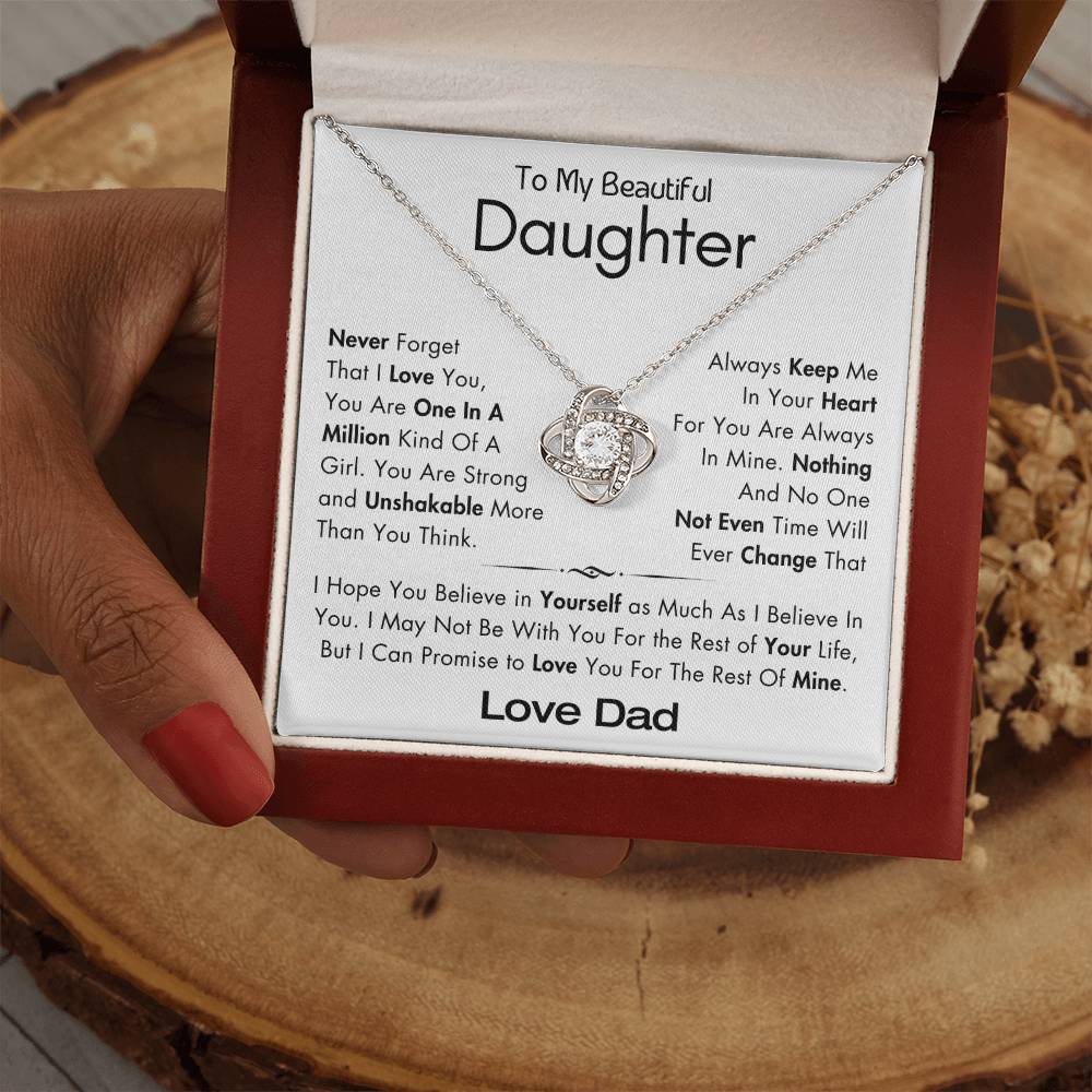 To My Daughter - Million Kind of a Girl - Love Dad - GS2410LK