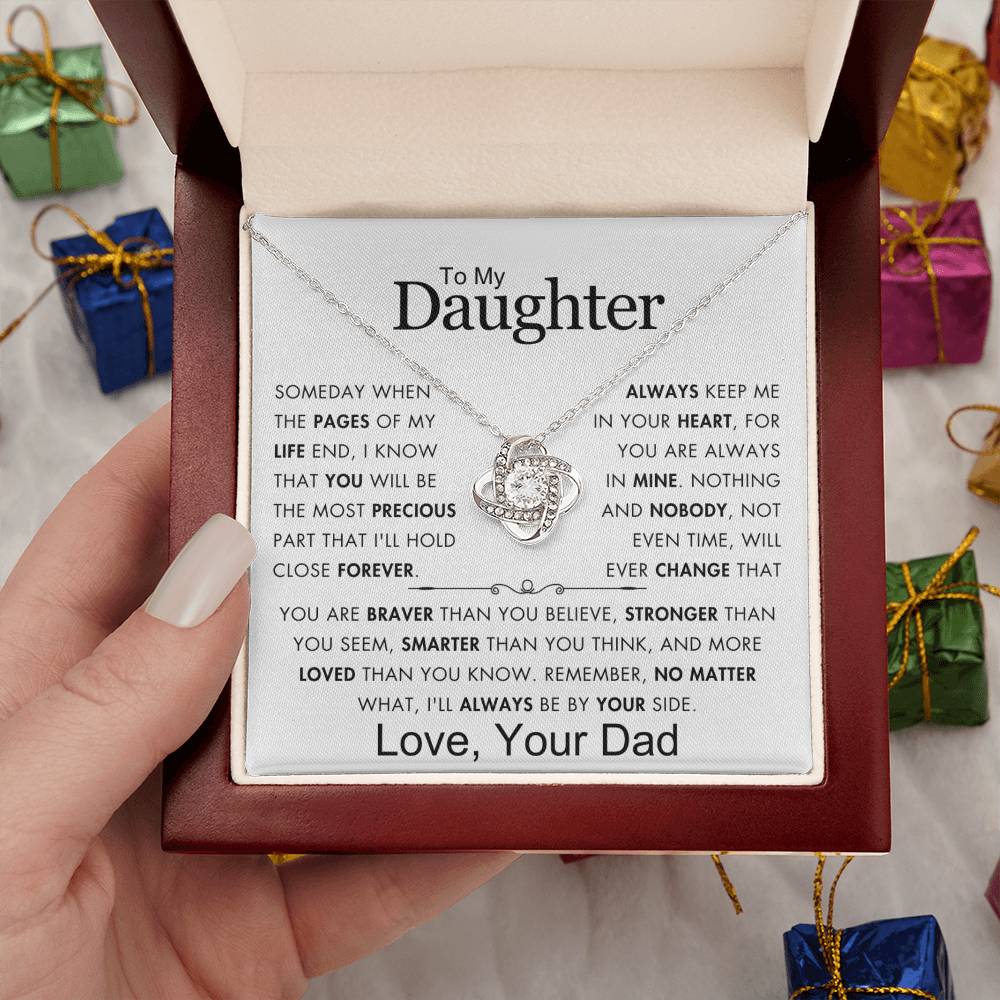 To My Daughter - My Precious Part - Love Dad