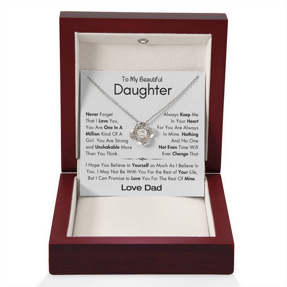 To My Daughter - Million Kind of a Girl - Love Dad - GS2410LK