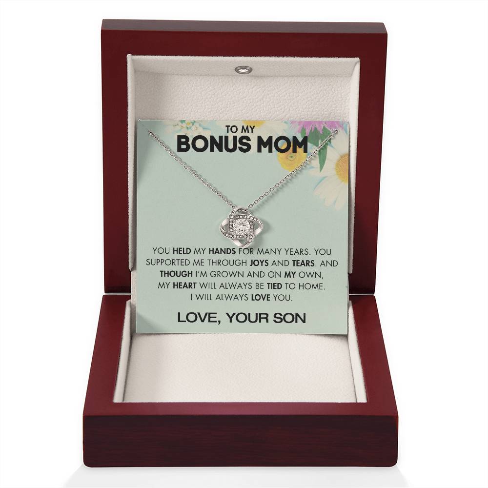 To My Bonus Mom - You Supported Me Through Joys and Tears - From Your Son