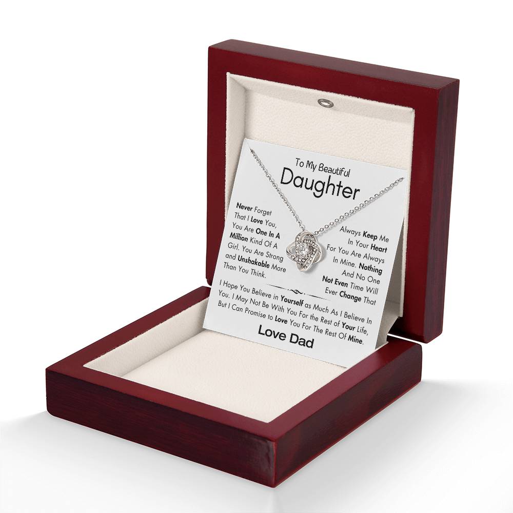 To My Daughter - Million Kind of a Girl - Love Dad - GS2410LK