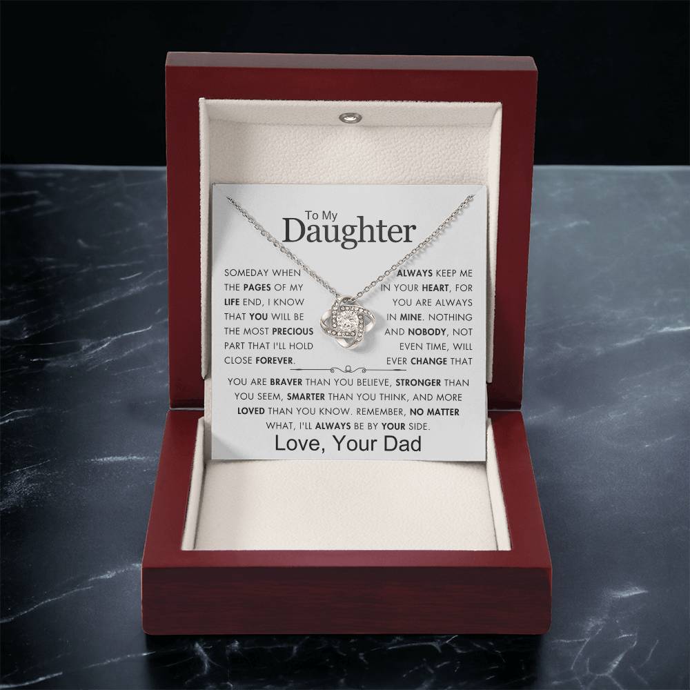 To My Daughter - My Precious Part - Love Dad