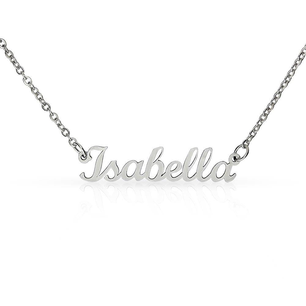 Custom Name Necklace -Surprising Gift For Your Beloved.