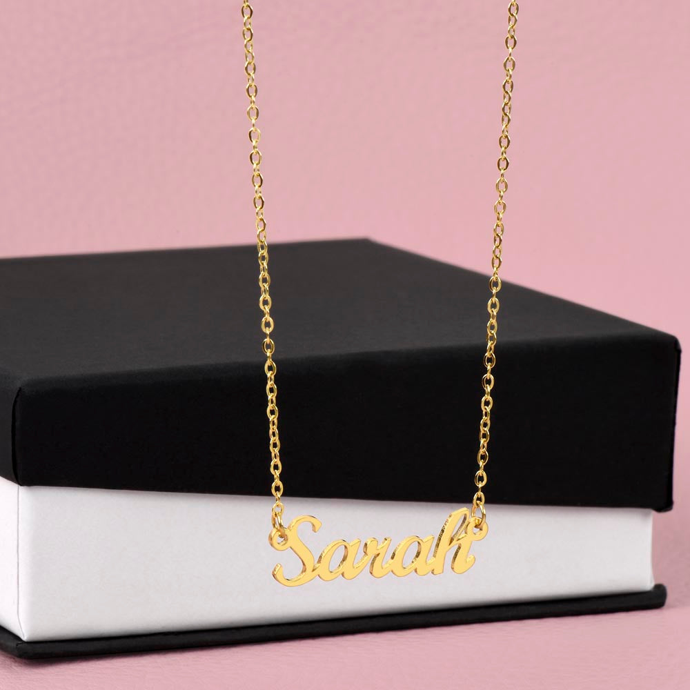 Custom Name Necklace -Surprising Gift For Your Beloved.