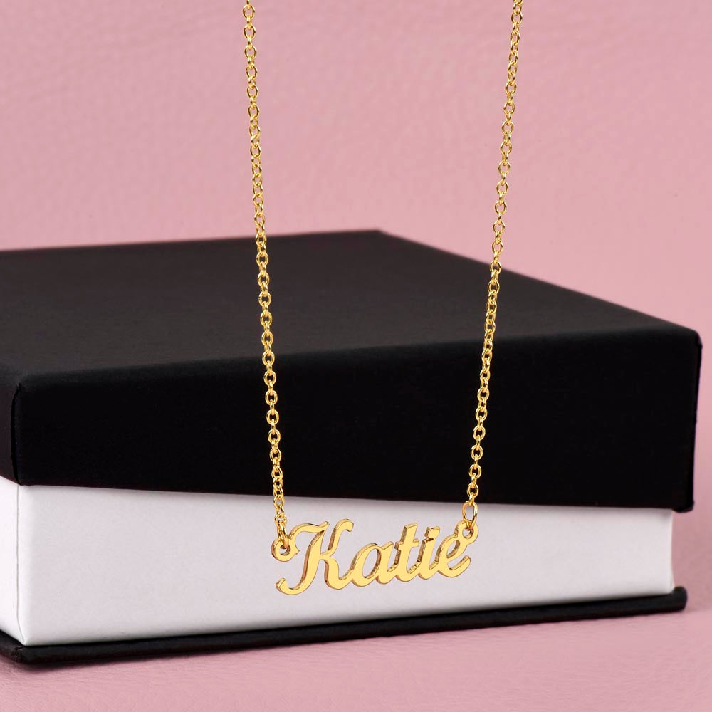 Custom Name Necklace -Surprising Gift For Your Beloved.