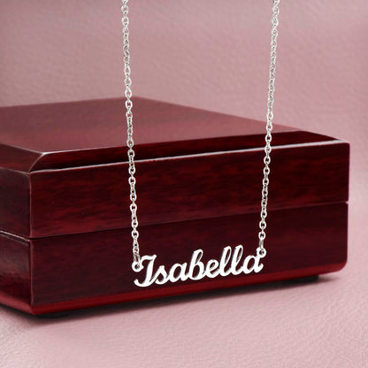 Custom Name Necklace -Surprising Gift For Your Beloved.