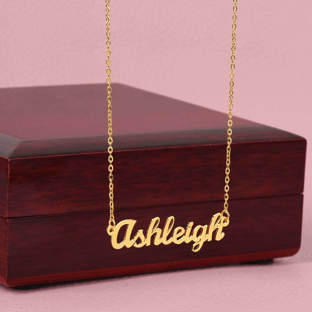 Custom Name Necklace -Surprising Gift For Your Beloved.