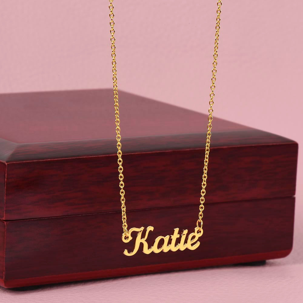 Custom Name Necklace -Surprising Gift For Your Beloved.