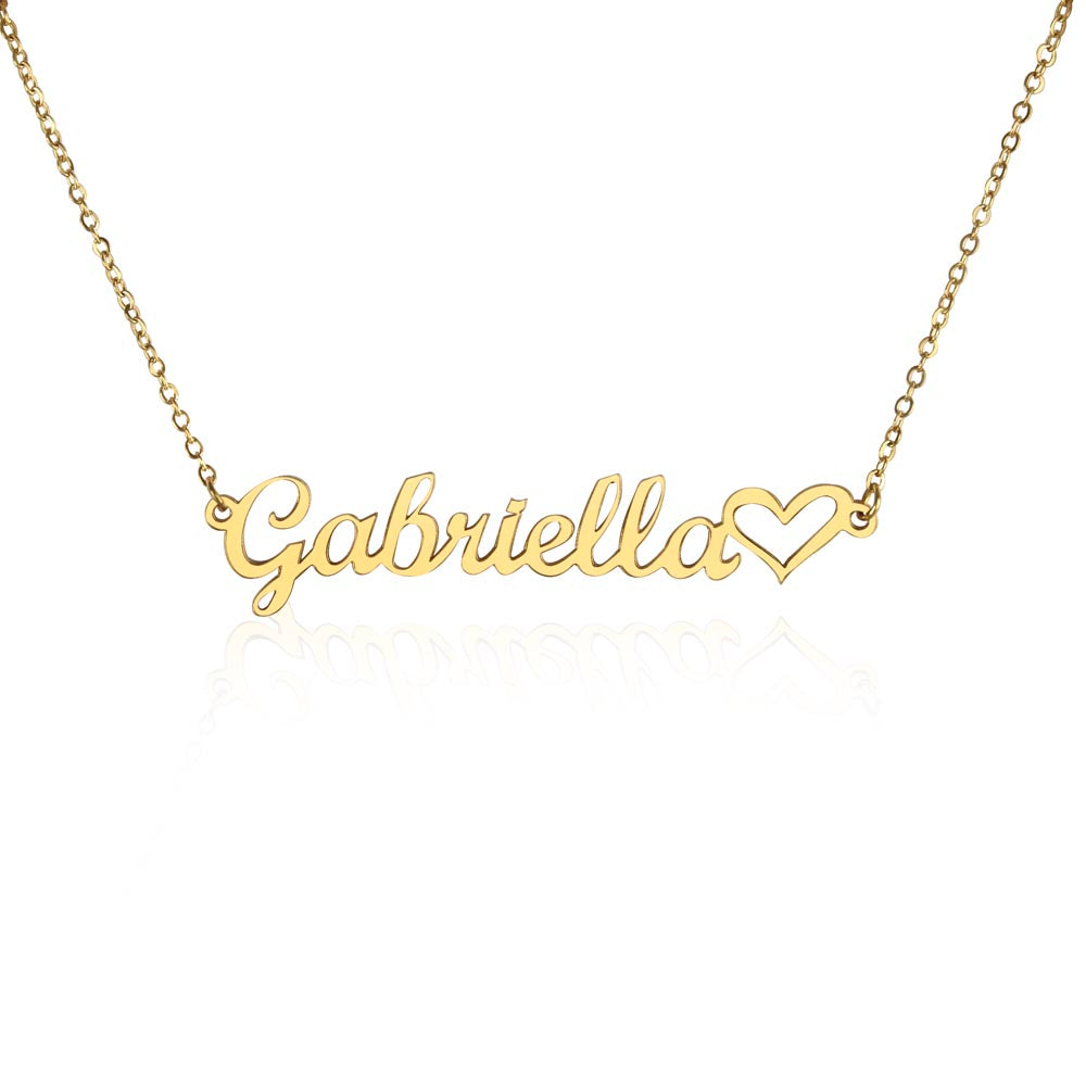 Customize Name Necklace for yourself or for your special person - crafted with love - trending name necklace for birthday, gift