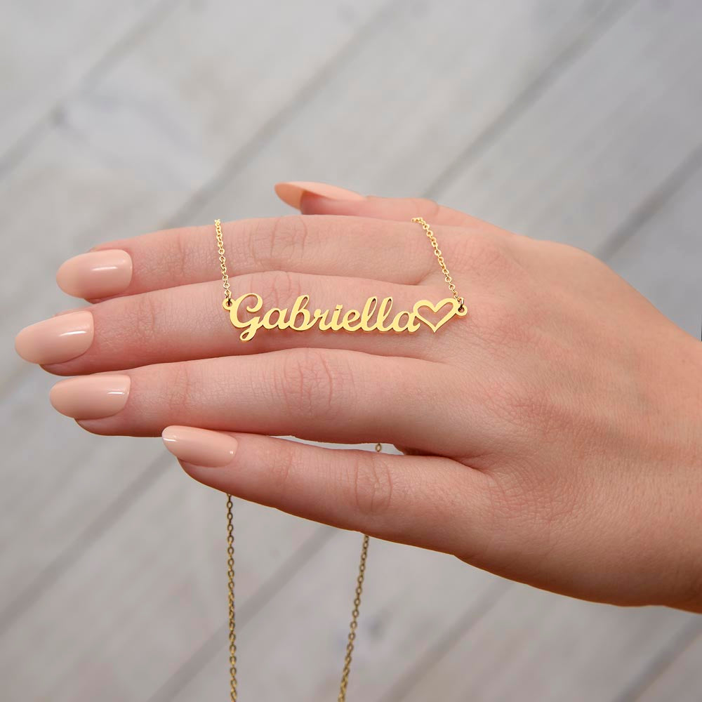 Customize Name Necklace for yourself or for your special person - crafted with love - trending name necklace for birthday, gift