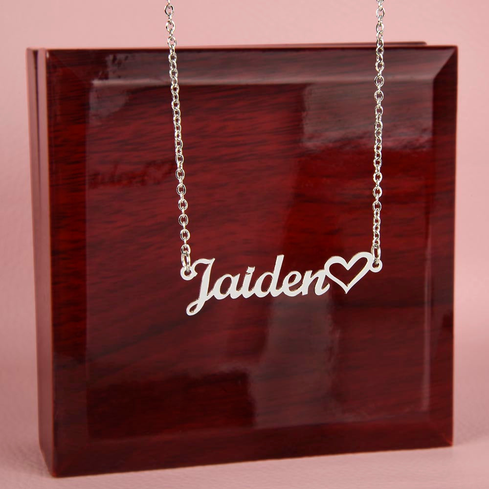 Customize Name Necklace for yourself or for your special person - crafted with love - trending name necklace for birthday, gift