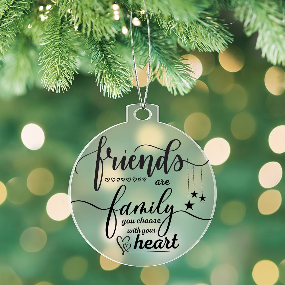 Acrylic Christmas Ornament - Family Gifting