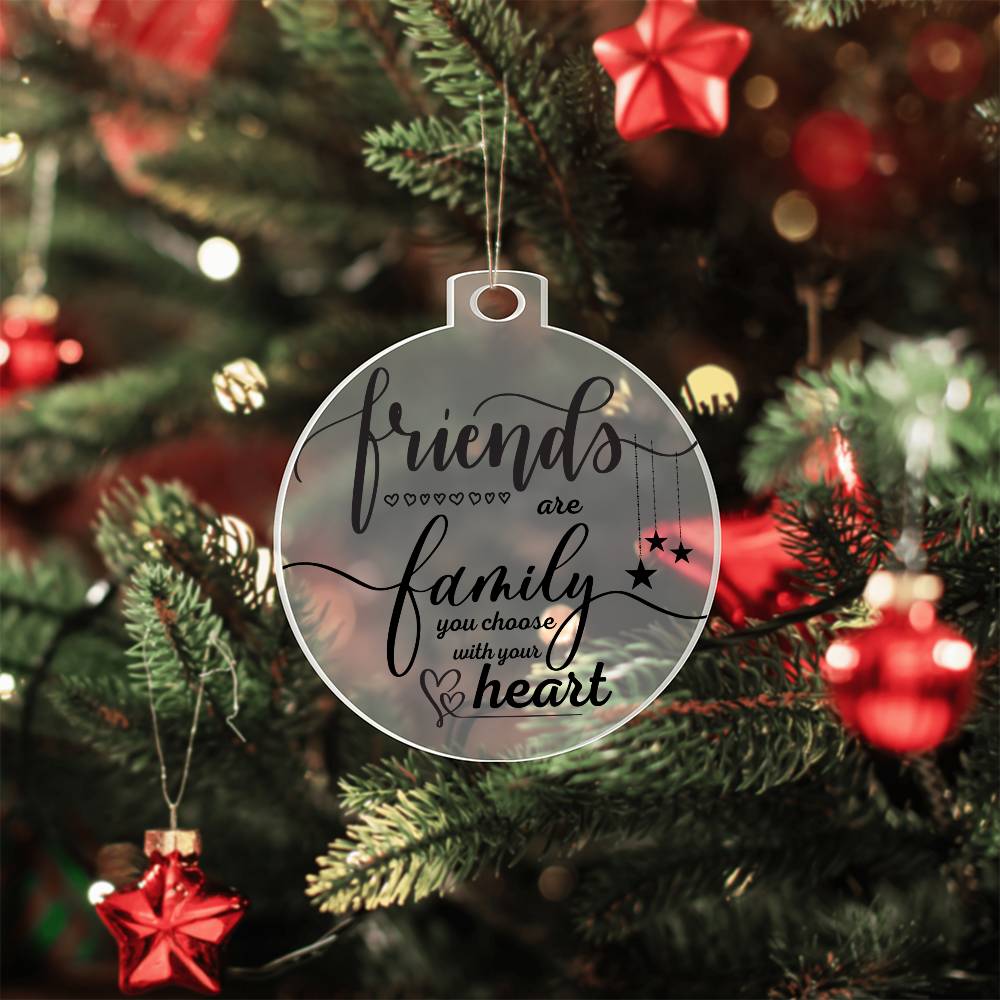 Acrylic Christmas Ornament - Family Gifting