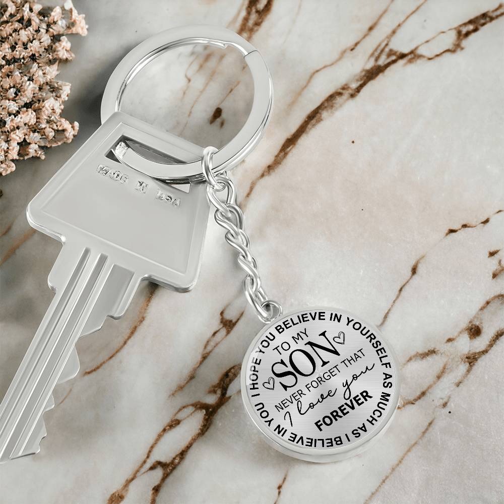 To My Son - Graphic Key Chain - Love You Forever