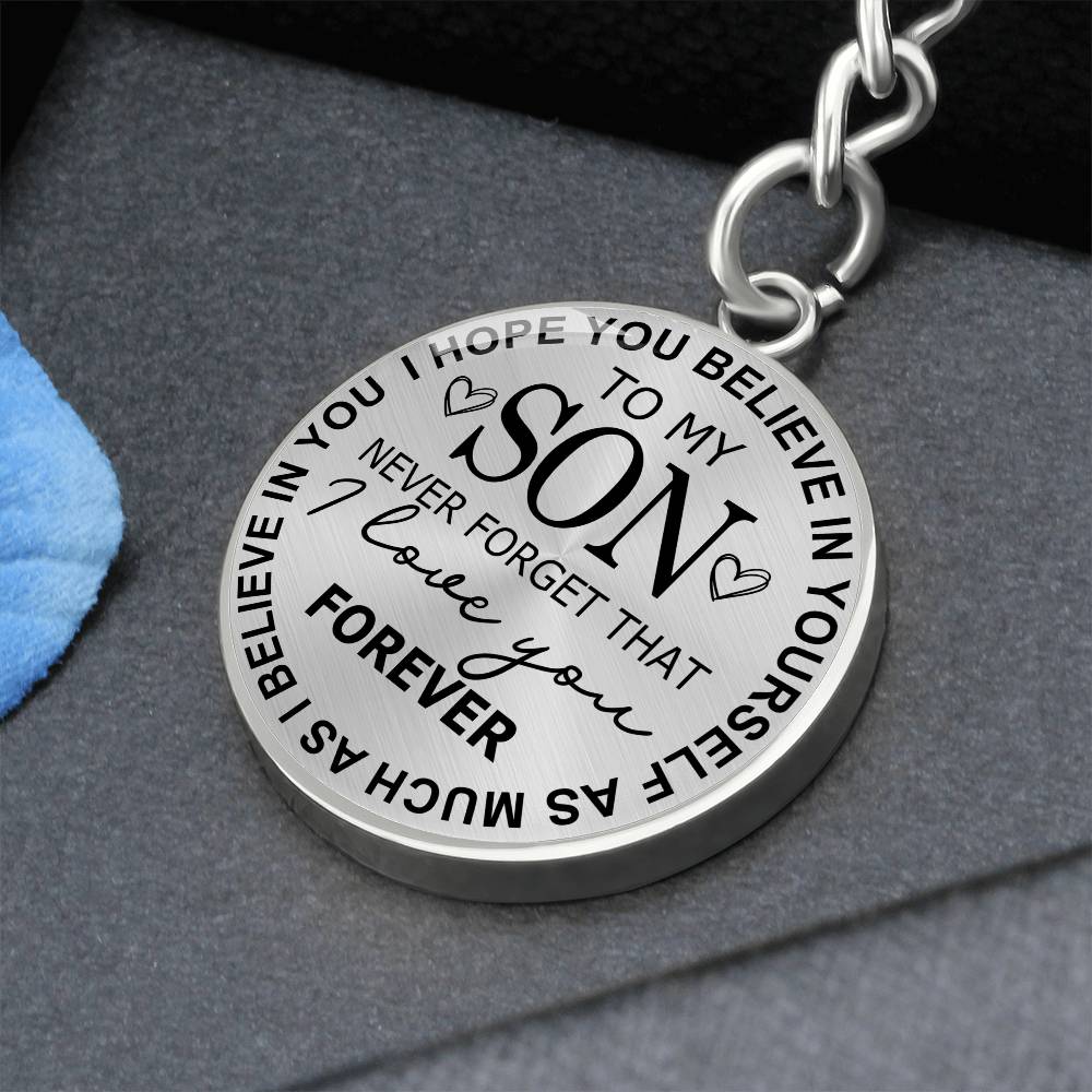 To My Son - Graphic Key Chain - Love You Forever