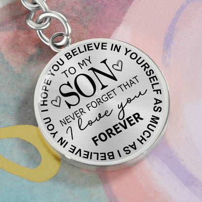 To My Son - Graphic Key Chain - Love You Forever