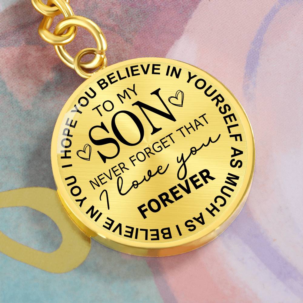 To My Son - Graphic Key Chain - Love You Forever